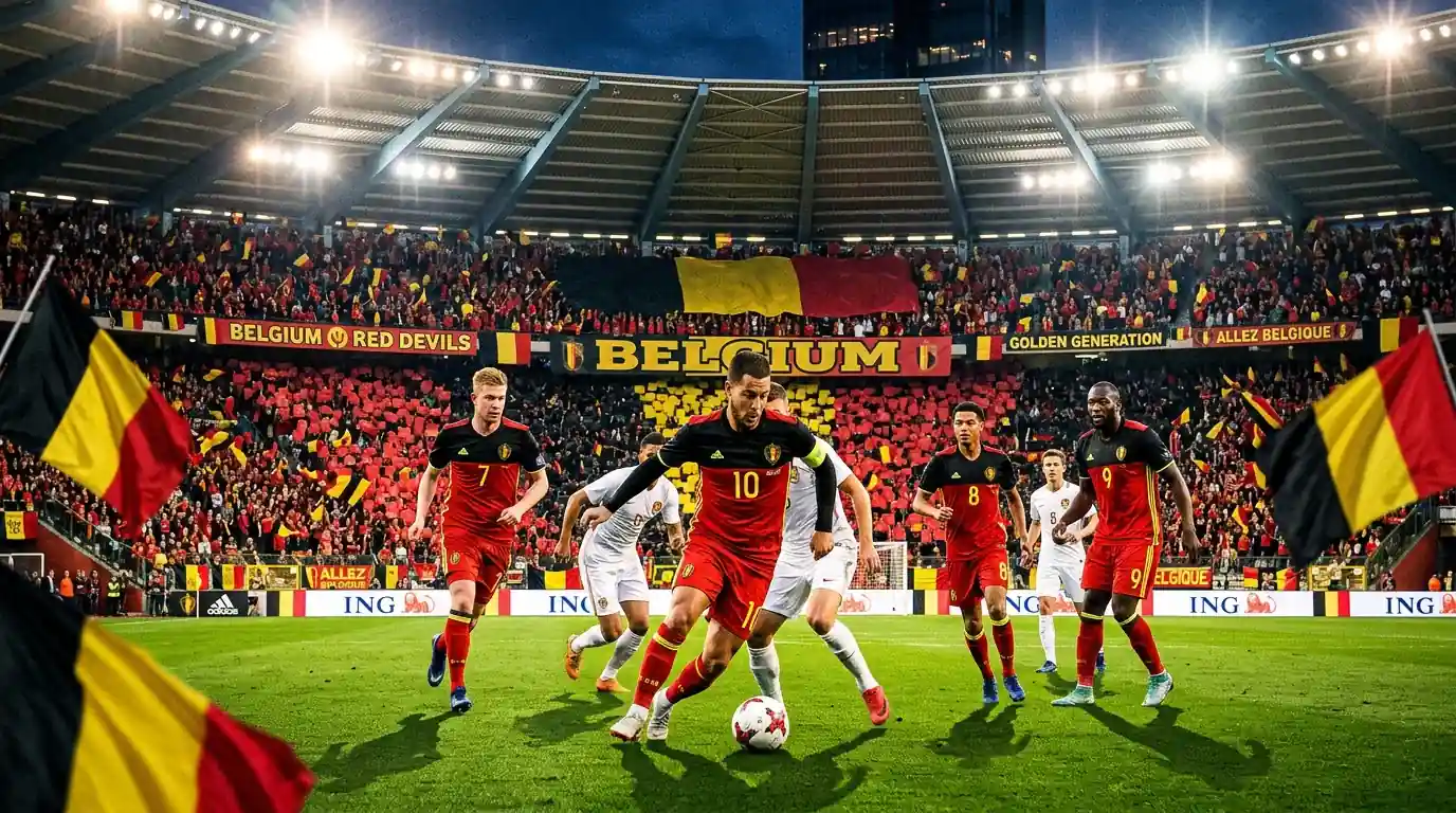 Belgiens landslag De Rode Duivels i VM 2026