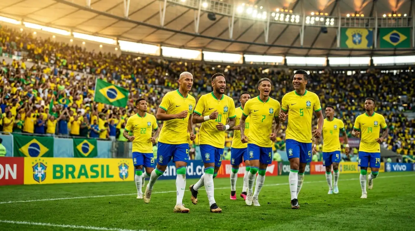 Brasiliens landslag Seleção inför VM 2026 med odds och truppanalys