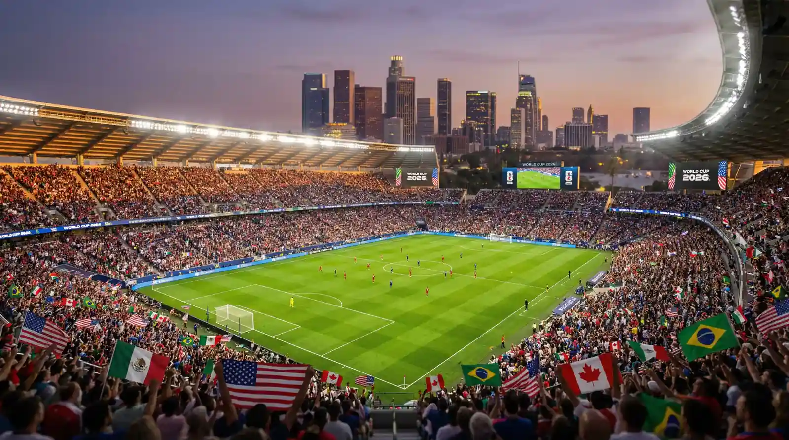 VM 2026 fotbollsturnering i USA, Mexiko och Kanada
