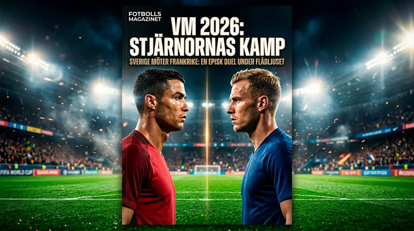 Två stjärnanfallare i blickfånget inför en VM-storkamp 2026 på en upplyst arena