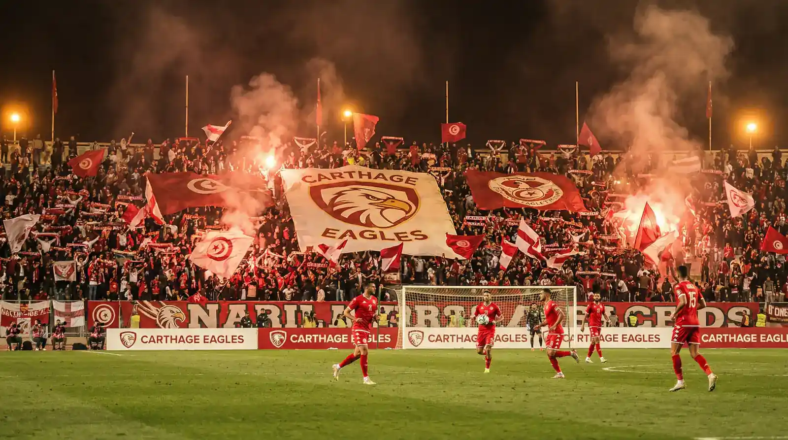 Tunisiens landslag möter Sverige i VM 2026 oppningsmatchen