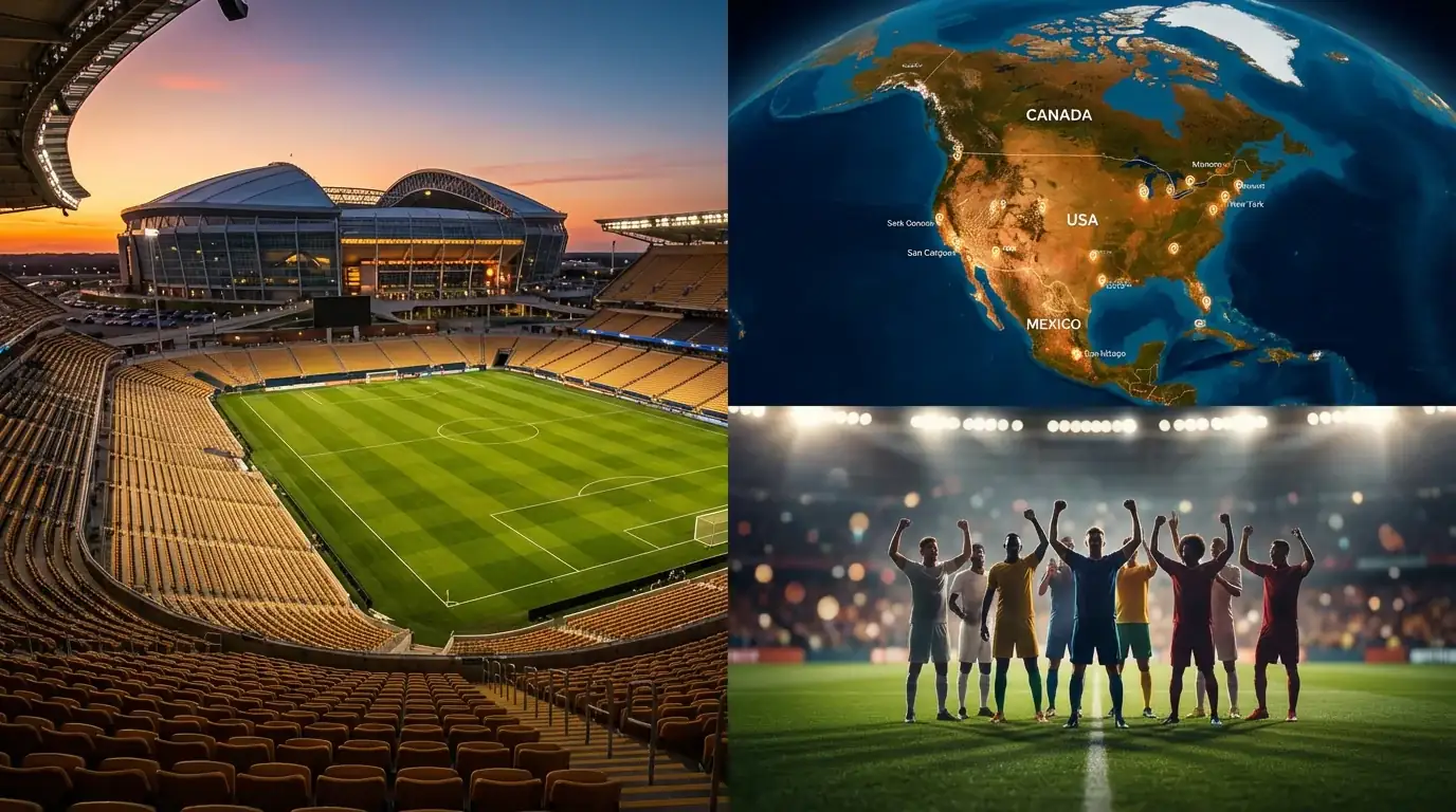 VM 2026 arenor MetLife Stadium och Estadio Azteca
